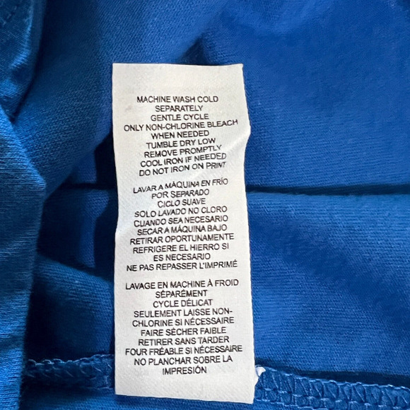 New No Tag Thomas & Friends Blue Crew Neck Decal Tee Shirt 3T Pull Together - Picture 3 of 7